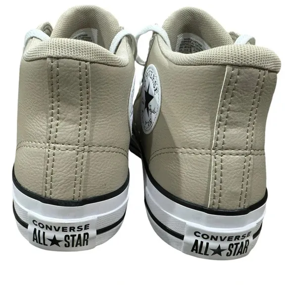Converse Chuck Taylor All Star Malden Street Mid Beige Shoes women’s Size 11.5