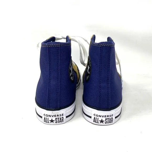 Converse Chuck Taylor High Casual Sneakers Women Shoes Navy Dune Canvas A04535F