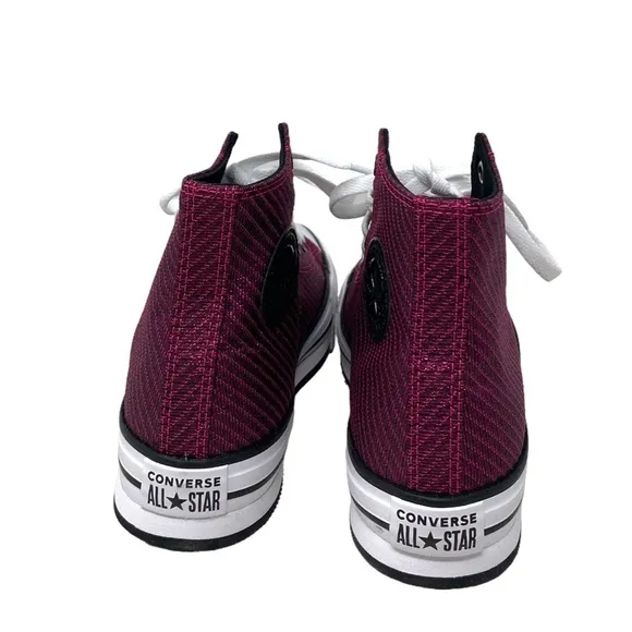 Converse Chuck Taylor Lift Platform SB Shoes Women Kid Canvas Prime Pink A05496C