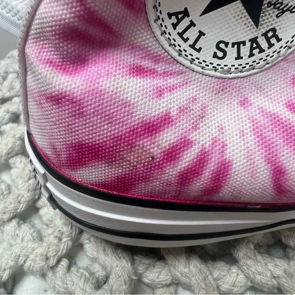 Converse Chuck Taylor Pink Tie-dye Shoes