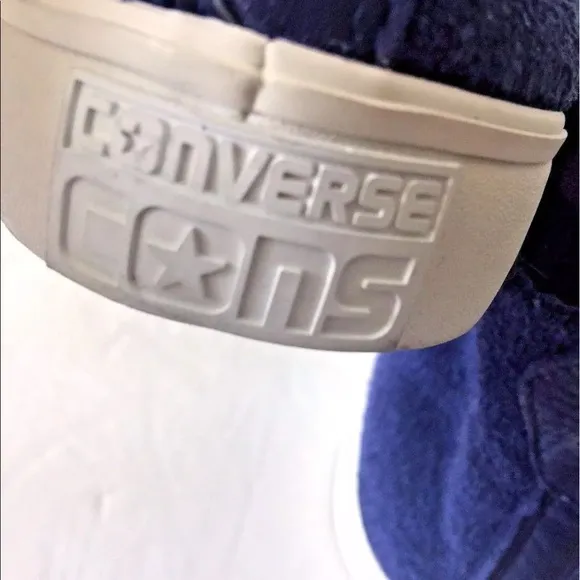 Converse Cons Blue Suede Leather Hi Top Sneakers 9