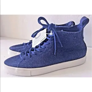 Converse Cons Blue Suede Leather Hi Top Sneakers 9
