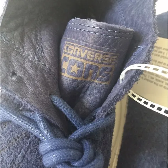 Converse Cons Blue Suede Leather Hi Top Sneakers 9