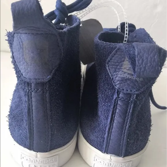 Converse Cons Blue Suede Leather Hi Top Sneakers 9