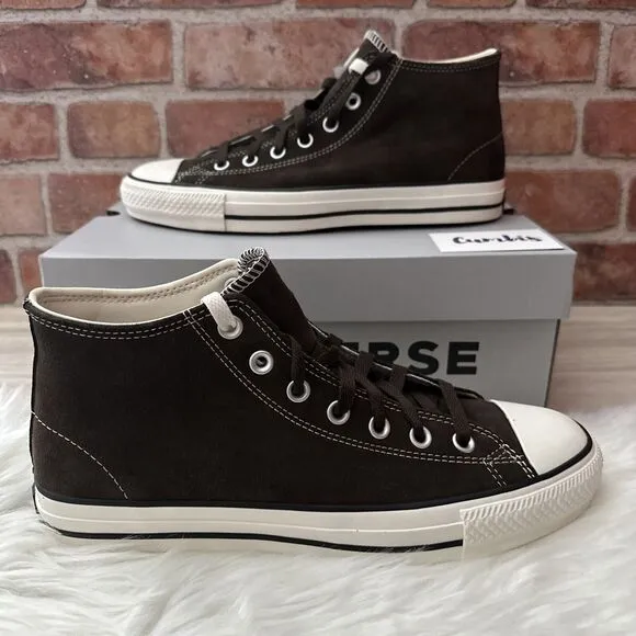 Converse CONS Chuck Taylor Pro Mid Shoes Suede Fresh Brew Men's 8.5 A08852C NEW