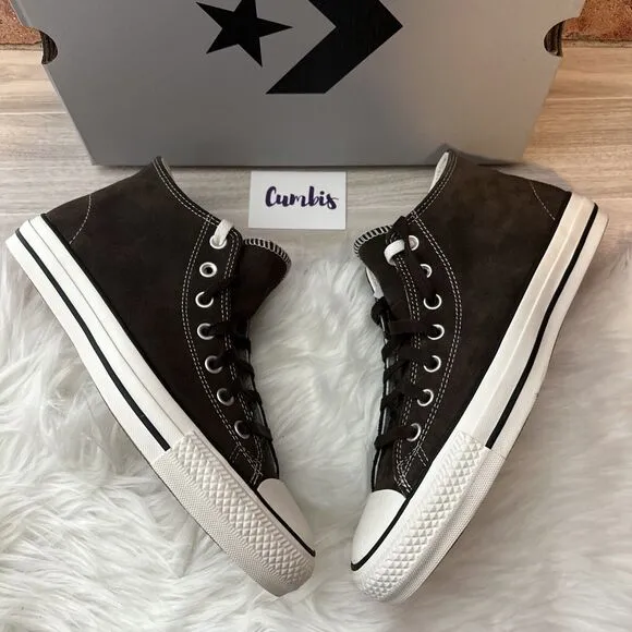 Converse CONS Chuck Taylor Pro Mid Shoes Suede Fresh Brew Men's 8.5 A08852C NEW