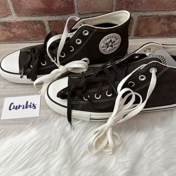 Converse CONS Chuck Taylor Pro Mid Shoes Suede Fresh Brew Men's 8.5 A08852C NEW