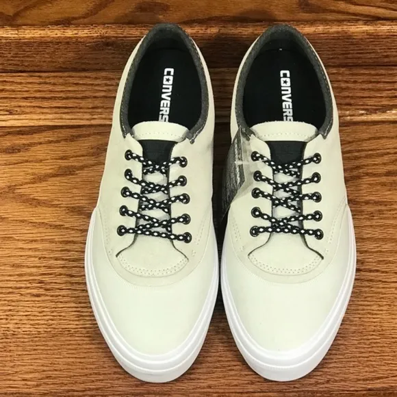 Converse Crimson Ox Vaporous Gray White Black Shoes