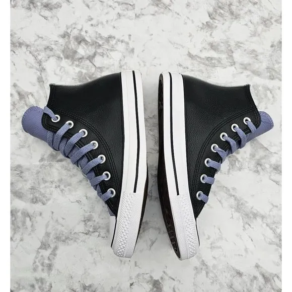 Converse CTAS HI Black/Thunder Daze Women's Shoes Size 6