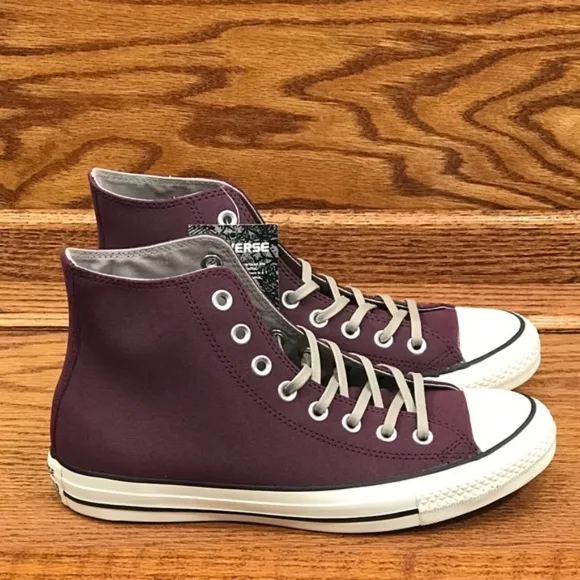 Converse CTAS Hi Dark Sangria Malted Egret Shoes