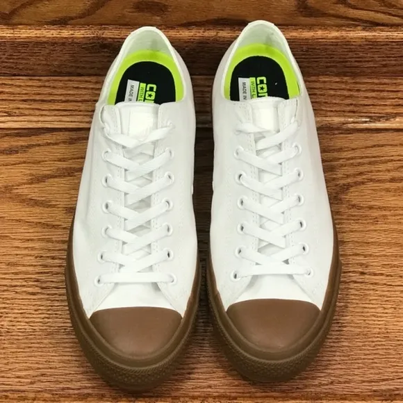 Converse CTAS II OX White Gum Shoes
