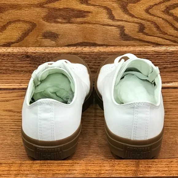Converse CTAS II OX White Gum Shoes