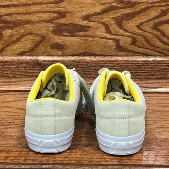 Converse One Star Ox Vanilla Solar Power White Shoes