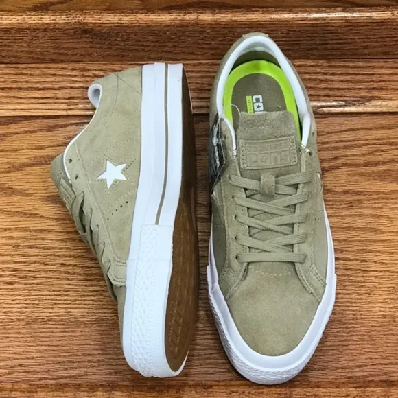 Converse One Star Suede Ox Sandy White Shoes