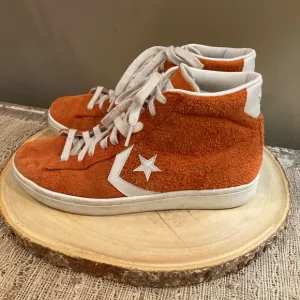 Converse Pro Leather 76 Mid Suede Pack Fire/Fire/Egret 155338C US Mens 8