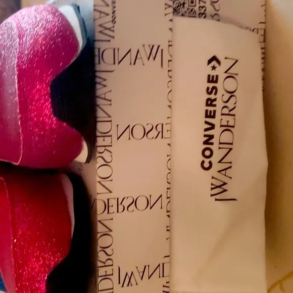 Converse Shoes | Converse Jw Anderson X Thunderbolt Ox Cherry Shoes | Color: Blu