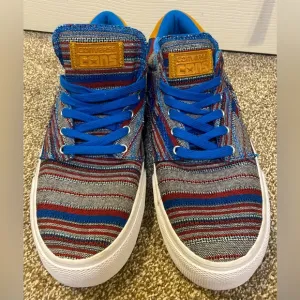 Converse Skateboarding Shoes Women sz 13.5 Men Sz 12 Blanket 148864C  Ox Blue
