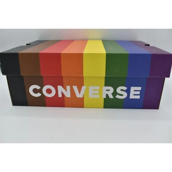 Converse Womens Size 7 Chuck 70 Hi Top Multicolored Unity Pride Sneakers Shoes