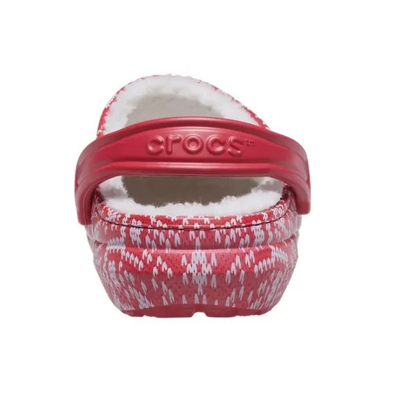 Crocs Classic‎ Lined Holiday Clogs, Christmas Shoes, Ugly Sweater, Women 8/Men 6