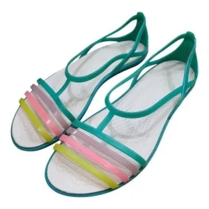 Crocs Isabella Iconic Comfort Strappy Jelly Sandals Shoes 8