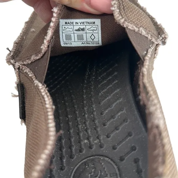Crocs shoes Men's Santa Cruz Moccasins light weight comfort shoe sz 10