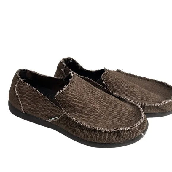 Crocs shoes Men's Santa Cruz Moccasins light weight comfort shoe sz 10