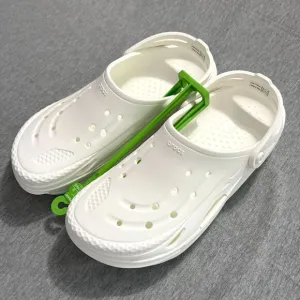 Crocs Unisex Off Grid Clog - White M 10 W 12 Streetwear Comfort Shoes
