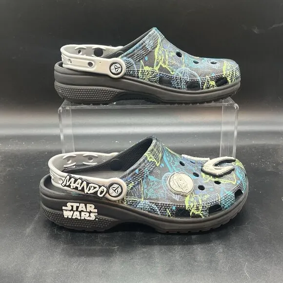 Crocs x Disney Star Wars Mandalorian The Child Clog  Men size 4 womens 6