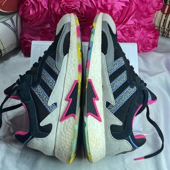 (D) Adidas Originals Tresc Run shoes for men, size 10.5
