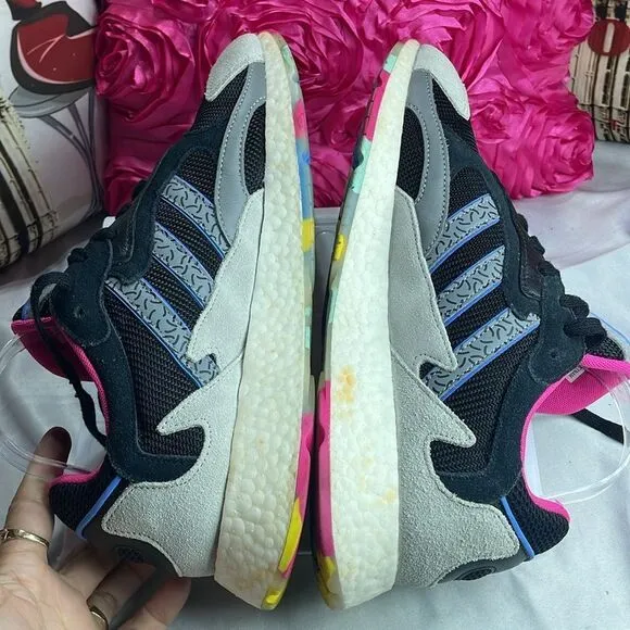 (D) Adidas Originals Tresc Run shoes for men, size 10.5