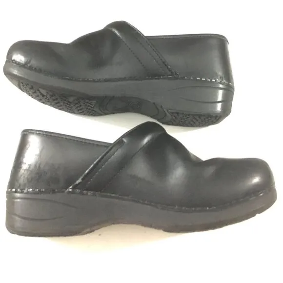 Dansko Black Clog Women Shoes Sz 12
