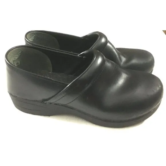 Dansko Black Clog Women Shoes Sz 12