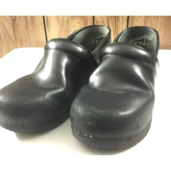 Dansko Black Clog Women Shoes Sz 12