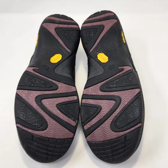 Dansko Celeste Black Nubuck Leather Clogs Loafers Women 42 US 11.5 Waterproof