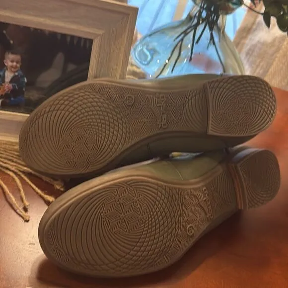 Dansko Kira Ballet Flats Loafers Shoes Womens Size EU 37 Green - Excellent