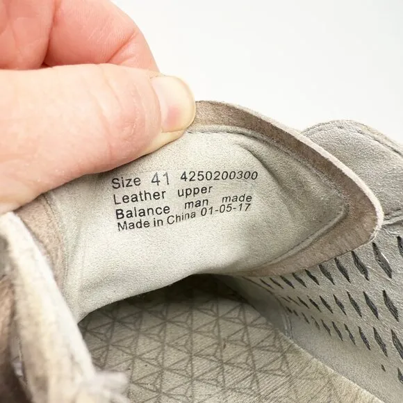 Dansko Tan Suede Comfort Shoes Sneakers Women's Size EU 41/US 10.5-11 EUC