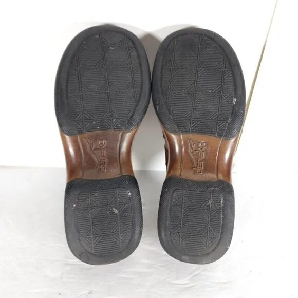 Dansko Women's Folly EU38/7-7.5 Brown Suede Leather Lace-Up Oxford Shoes
