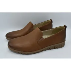 Dansko EU Size 41 US 10.5-11 Linley Burnished Calf Leather Tan Loafers Shoes