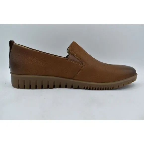 Dansko EU Size 41 US 10.5-11 Linley Burnished Calf Leather Tan Loafers Shoes