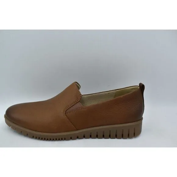 Dansko EU Size 41 US 10.5-11 Linley Burnished Calf Leather Tan Loafers Shoes