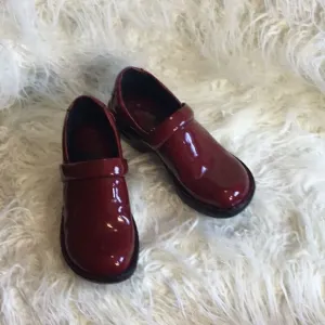 Deep red clog type shoes in size 6 NWOT