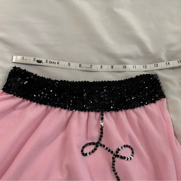 DELUXE Pink Ladies Costume | Jacket, Poodle Skirt, Sun Glasses, Accessories