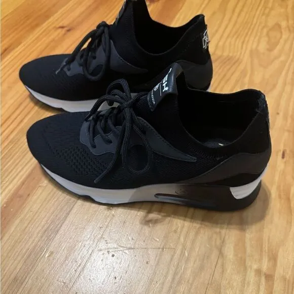Devon Windsor x Ash Sneakers DW SPORT Black Shoes SIZE 40 EU 9-9.5 US EUC