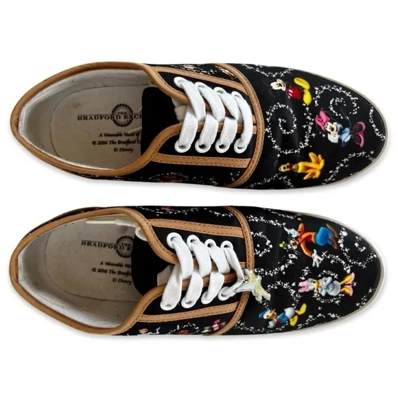 Disney Tinkerbell Sneakers Shoes Magic The Bradford exchange