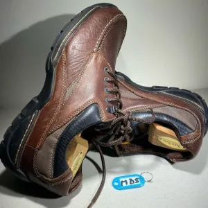 Dockers Mens  90-7729 Size 11 Brown  Leather Lace Up Casual Shoes