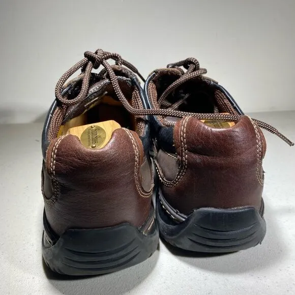 Dockers Mens  90-7729 Size 11 Brown  Leather Lace Up Casual Shoes