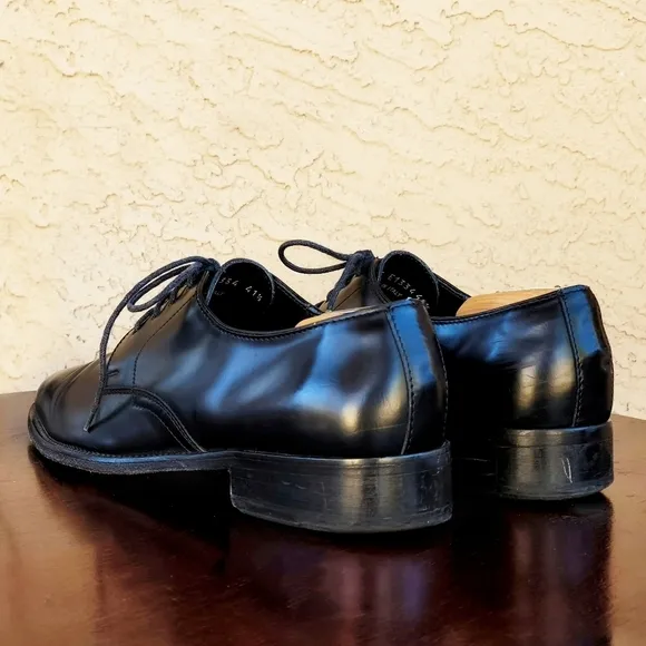 Dolce &amp; Gabbana Oxford lace up shoes Men's loafer black 41.5