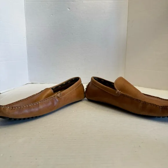 Donald J. Pliner Brown Driving Moccasins Shoes 8.5 M