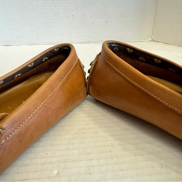 Donald J. Pliner Brown Driving Moccasins Shoes 8.5 M