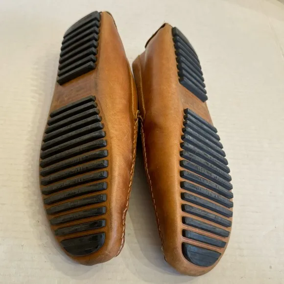 Donald J. Pliner Brown Driving Moccasins Shoes 8.5 M